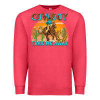 Cardinal cowboy take me away Premium Sweatshirt - texasbilliewilder