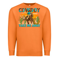 Carrot cowboy take me away Premium Sweatshirt - texasbilliewilder