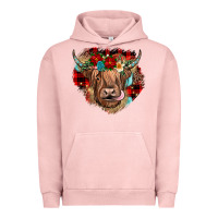 Pigment Salmon christmas cow gemstone Urban Hoodie - JahusDesignShop