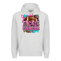 Dove Grey tackle cancer Premium Hoodie - AdoDesignShop