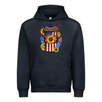 Navy 4th of july coffee cup Urban Hoodie - JahusDesignShop