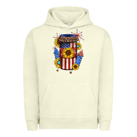 Pigment Pistachio 4th of july coffee cup Urban Hoodie - JahusDesignShop