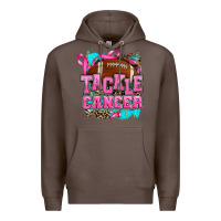 Coffee tackle cancer Premium Hoodie - AdoDesignShop