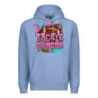 Colony Blue tackle cancer Premium Hoodie - AdoDesignShop