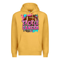Mustard tackle cancer Premium Hoodie - AdoDesignShop