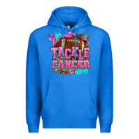 True Royal tackle cancer Premium Hoodie - AdoDesignShop