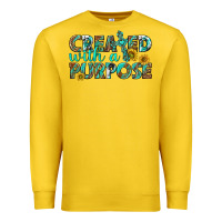 Lemon created with a purpose Premium Sweatshirt - texasbilliewilder
