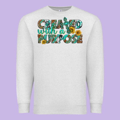Premium Sweatshirt created with a purpose