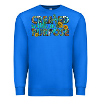 True Royal created with a purpose Premium Sweatshirt - texasbilliewilder