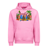 Fuchsia Pink punta cana family vacation Urban Hoodie - AdoDesignShop