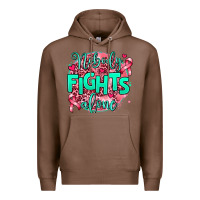 Chestnut nobody fights alone Premium Hoodie - AdoDesignShop