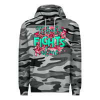 Slate Camo nobody fights alone Premium Hoodie - AdoDesignShop