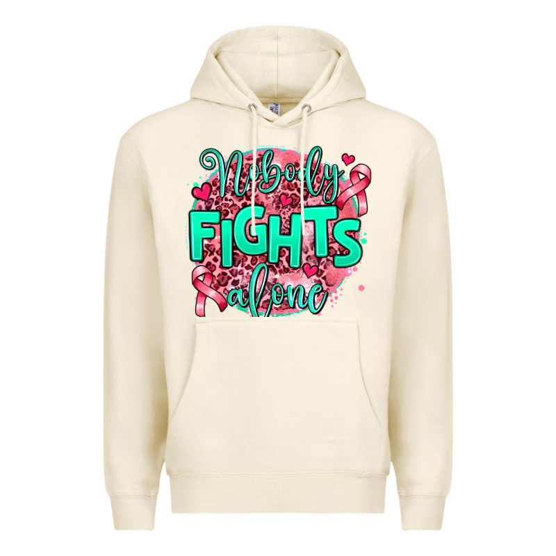 Nobody Fights Alone Premium Hoodie by AdoDesignShop | Teevron