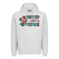 Dove Grey created with a purpose Premium Hoodie - AdoDesignShop