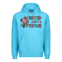 Ocean Blue created with a purpose Premium Hoodie - AdoDesignShop