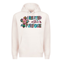 Pale Pink created with a purpose Premium Hoodie - AdoDesignShop