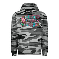 Slate Camo created with a purpose Premium Hoodie - AdoDesignShop