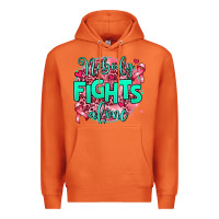 Carrot nobody fights alone Premium Hoodie - AdoDesignShop