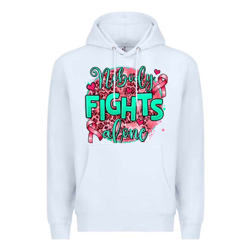 Nobody Fights Alone Premium Hoodie by AdoDesignShop | Teevron