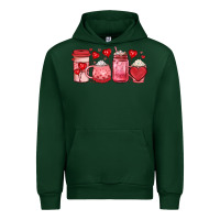 Forest Green valentines day coffee Urban Hoodie - JahusDesignShop