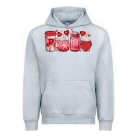 Heather Grey valentines day coffee Urban Hoodie - JahusDesignShop
