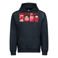 Navy valentines day coffee Urban Hoodie - JahusDesignShop