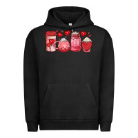 Pigment Black valentines day coffee Urban Hoodie - JahusDesignShop