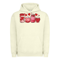 Pigment Pistachio valentines day coffee Urban Hoodie - JahusDesignShop