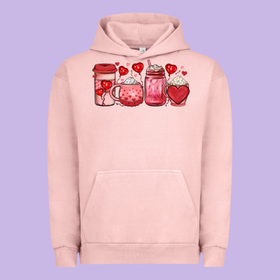 Valentines Day Coffee Urban Hoodie Designed By Jahusdesignshop