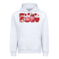 White valentines day coffee Urban Hoodie - JahusDesignShop