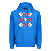 True Royal baseball coquette bow Premium Hoodie - JahusDesignShop