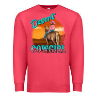 Cardinal desert cowgirl Premium Sweatshirt - texasbilliewilder