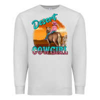 Dove Grey desert cowgirl Premium Sweatshirt - texasbilliewilder