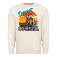 Sandshell desert cowgirl Premium Sweatshirt - texasbilliewilder