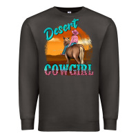 Smoke desert cowgirl Premium Sweatshirt - texasbilliewilder