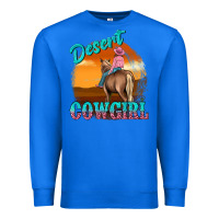True Royal desert cowgirl Premium Sweatshirt - texasbilliewilder
