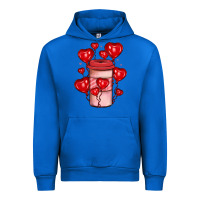 Cobalt valentines day coffee Urban Hoodie - JahusDesignShop