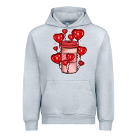 Heather Grey valentines day coffee Urban Hoodie - JahusDesignShop