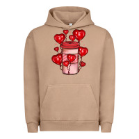 Pigment Burro valentines day coffee Urban Hoodie - JahusDesignShop