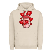 Pigment French Oak valentines day coffee Urban Hoodie - JahusDesignShop