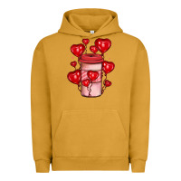 Pigment Peanut Butter valentines day coffee Urban Hoodie - JahusDesignShop