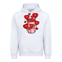 White valentines day coffee Urban Hoodie - JahusDesignShop