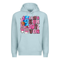 Blue Mist i am a survivor Premium Hoodie - AdoDesignShop