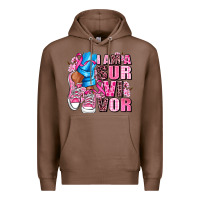 Chestnut i am a survivor Premium Hoodie - AdoDesignShop