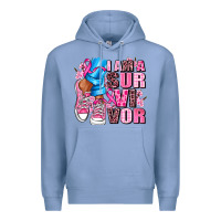 Colony Blue i am a survivor Premium Hoodie - AdoDesignShop