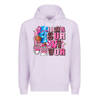 Lilac i am a survivor Premium Hoodie - AdoDesignShop