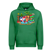 Emerald love dominican republic Urban Hoodie - AdoDesignShop