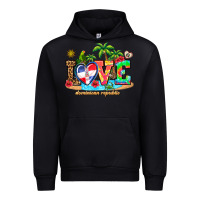 Foreset Green love dominican republic Urban Hoodie - AdoDesignShop