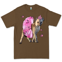 Cacao Baby Hyena With Tutu Premium Tee - LillyAllenDesigns
