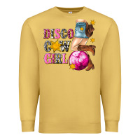 Antique Gold disco cowgirl Premium Sweatshirt - texasbilliewilder